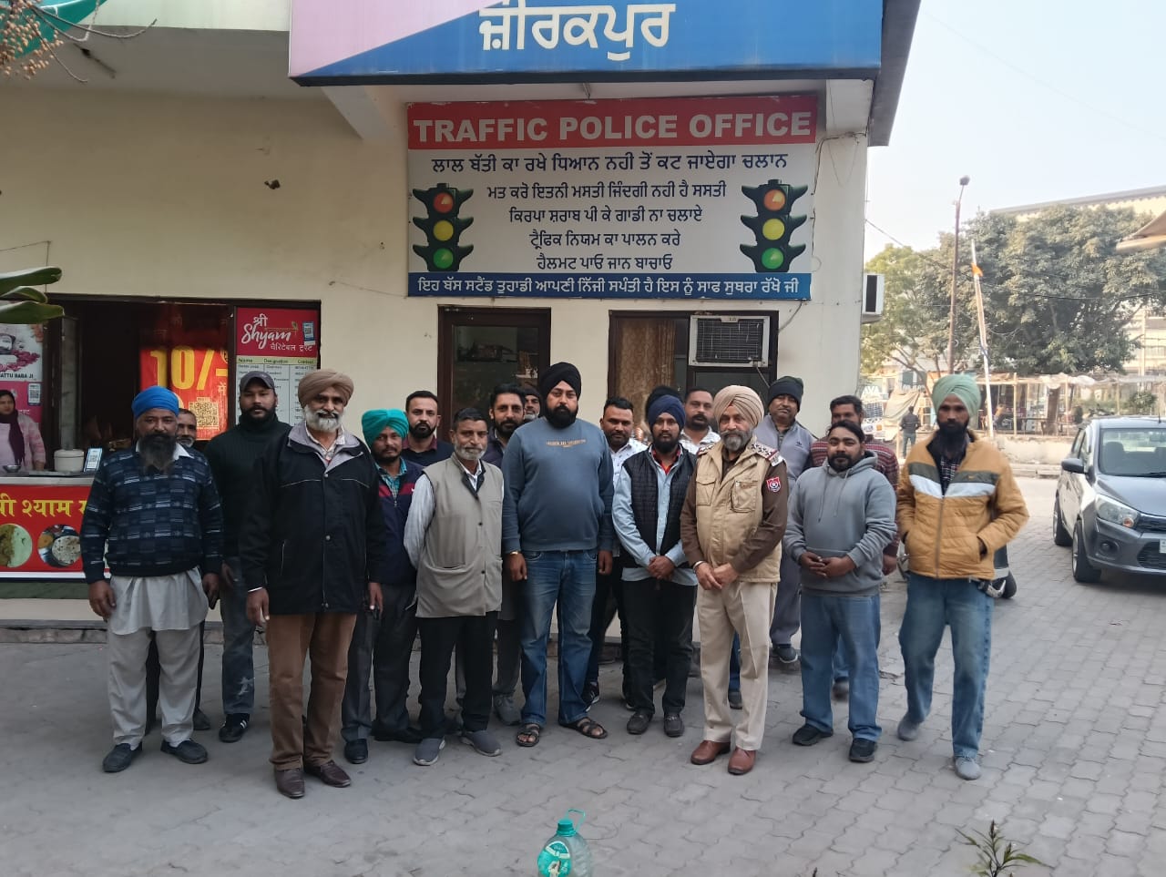 Gurjeet Singh Raju was made the president of presidents by all the auto unions today in Zirakpur.